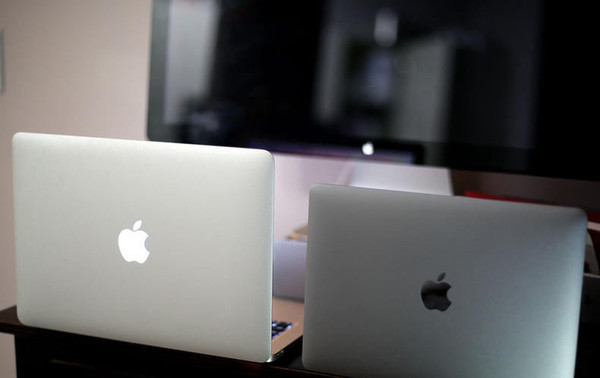 發(fā)光Logo的MacBook和不帶發(fā)光Logo的MacBook（圖片來歷網絡）