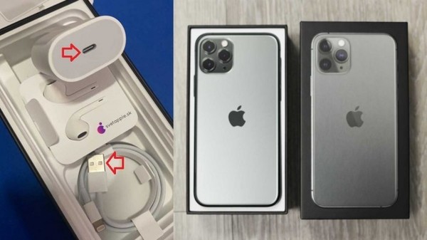 國(guó)外男人買iPhone 11 Pro“中獎(jiǎng)”？自帶一根USB-A數(shù)據(jù)線